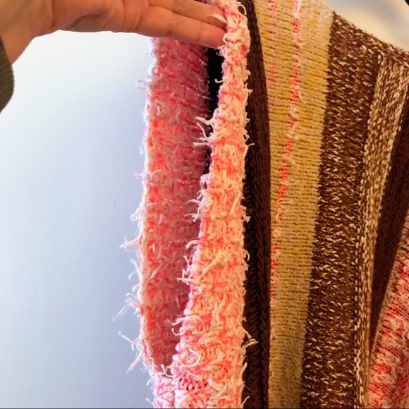 Anthropologie Pilcro Textured Poncho Top - Picture 4 of 11